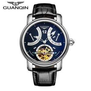 GUANQIN Design Watches Men Top Brand Luxury Watch Fashion Casual Automatic mechanical Watch Clocks Reloj Relogio masculino