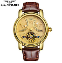 Load image into Gallery viewer, GUANQIN Design Watches Men Top Brand Luxury Watch Fashion Casual Automatic mechanical Watch Clocks Reloj Relogio masculino