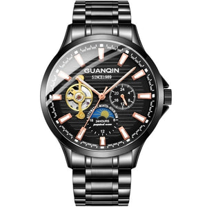 GUANQIN 2020 Men‘s Watches Top Brand Luxury Automatic Watch Tourbillon Waterproof Mechanical Wrist Watch relogio masculino