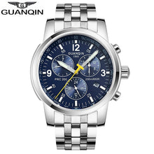 Load image into Gallery viewer, GUANQIN 2019 Automatic Mechanical Clock men Sport 200m Resistant swimming diver waterproof men&#39;s watch Relogio Masculino zegarek