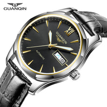 Load image into Gallery viewer, Men Automatic Watch GUANQIN Watches Luxury Men Mechanical Watch Japan NH36 Movement Sapphire Stainless Steel Diving Wristwatch