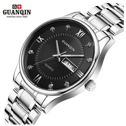 Original GUANQIN Men Quartz Watch Luxury Brand Waterproof Men Luminous Watches Male Clock Wristwatches Relogio Masculino Reloj